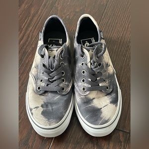Vans Authentic Shoes Women's Size 6 Dark  Tie Dye Ultracush Sneakers